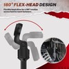 BILITOOLS 6PCS Long Flex Head Crows Foot Line Wrench Set,