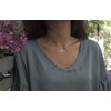 WANDA PLATA Bicycle Chain for Women, Young Girls, 925 Silver,