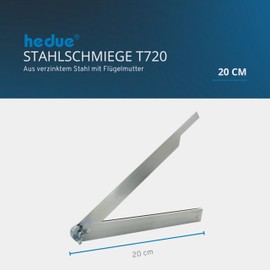 Hedue Steel Bevel, 20 cm, 1-Piece, T720
