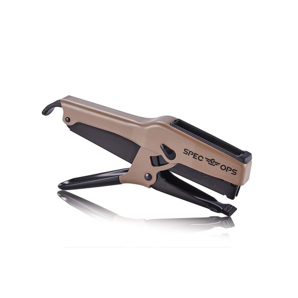 Spec Ops Tools Heavy Duty 45 Sheet Plier Stapler, All-Metal, 3% Donated to Veterans
