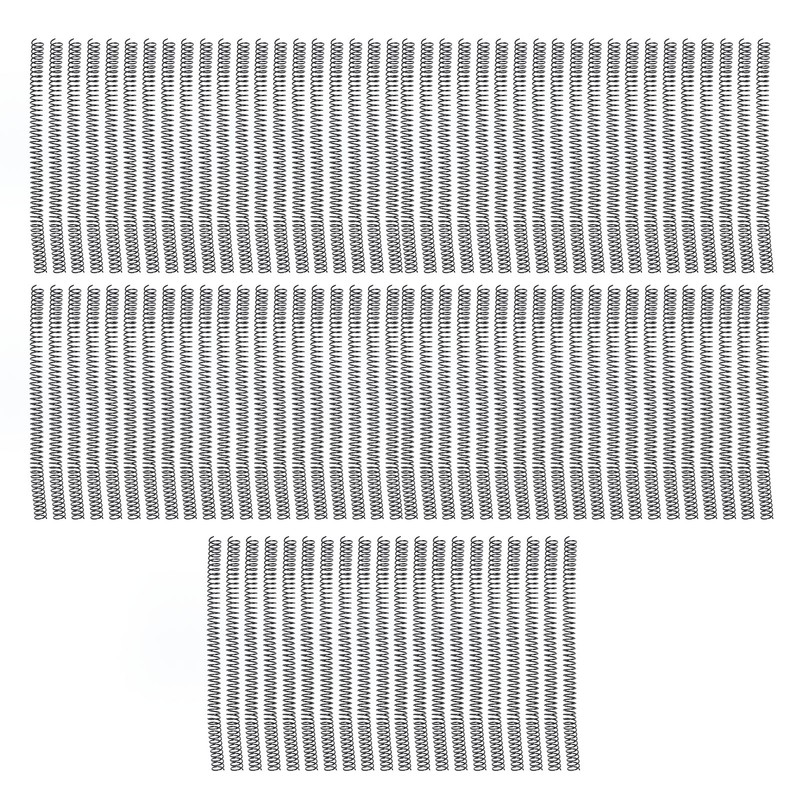 100PCS Binding Spiral 14.3mm Diameter 48 Teeth 4:1 115 Pieces