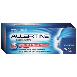 Allertine Bilastine 20mg Tab X 50