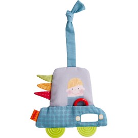 HABA 306304 Hanging Figure Mini Speedster, Multifunctional Toy from 6 Months, Blue, Blue