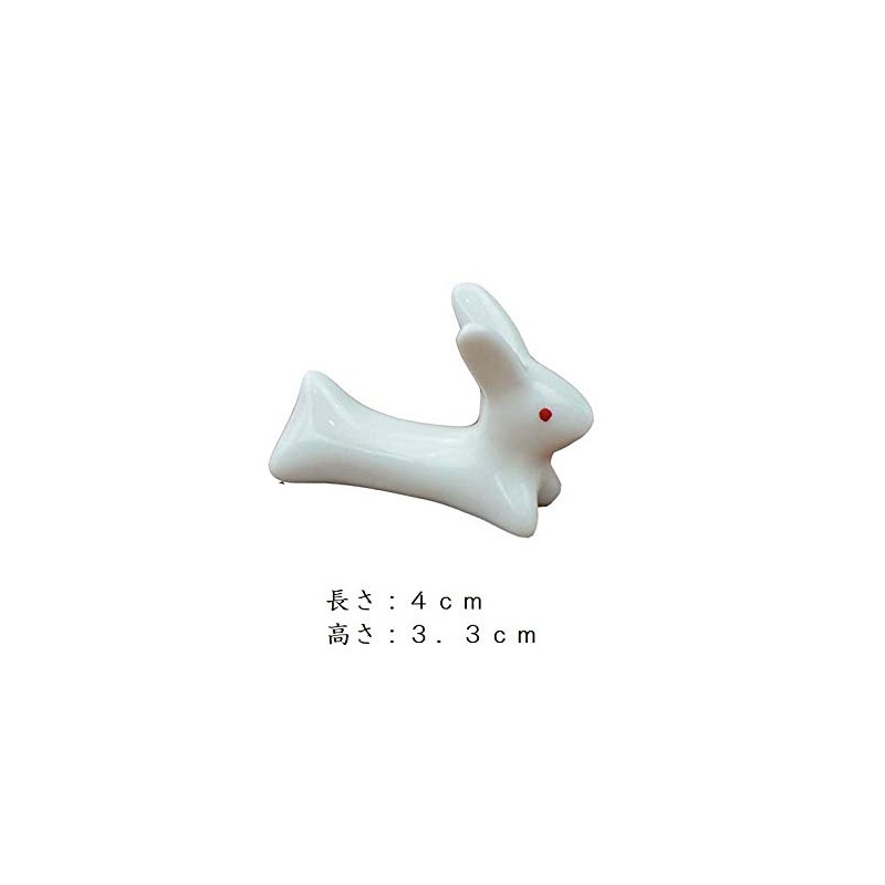 Tableware East Chopsticks Rest Cute Rabbit Cute Rabbit Ceramic Chopsticks