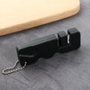 Black Pocket Knife Sharpener,Kitchen Knife Sharpener, Scissor Sharpener, Handheld Keychain