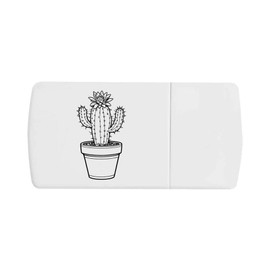 'Cactus in Pot' Pill Box with Tablet Splitter (PI00029275)