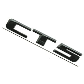 1x CT5 Metal Letter Emblem Nameplate Sport Compatible with CT5 Rear Trunk Decklid Letter Badge (Glossy Black)