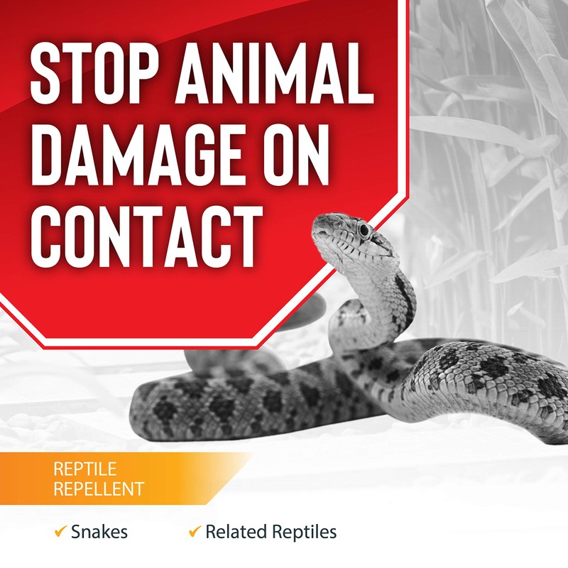 Reptile Stopper, Granular Animal Repellent, All Natural, Effective All Year