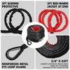ZESUPER Synthetic Winch Rope 3/8" x 85ft Dyneema 12 Strand