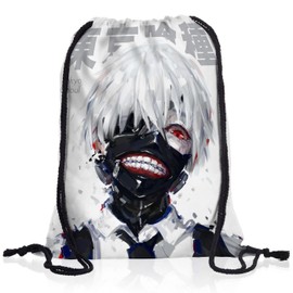 VOID Ghoul Kaneki Rucksack Tasche Turnbeutel Sport Jute Beutel Tokyo Anime Manga