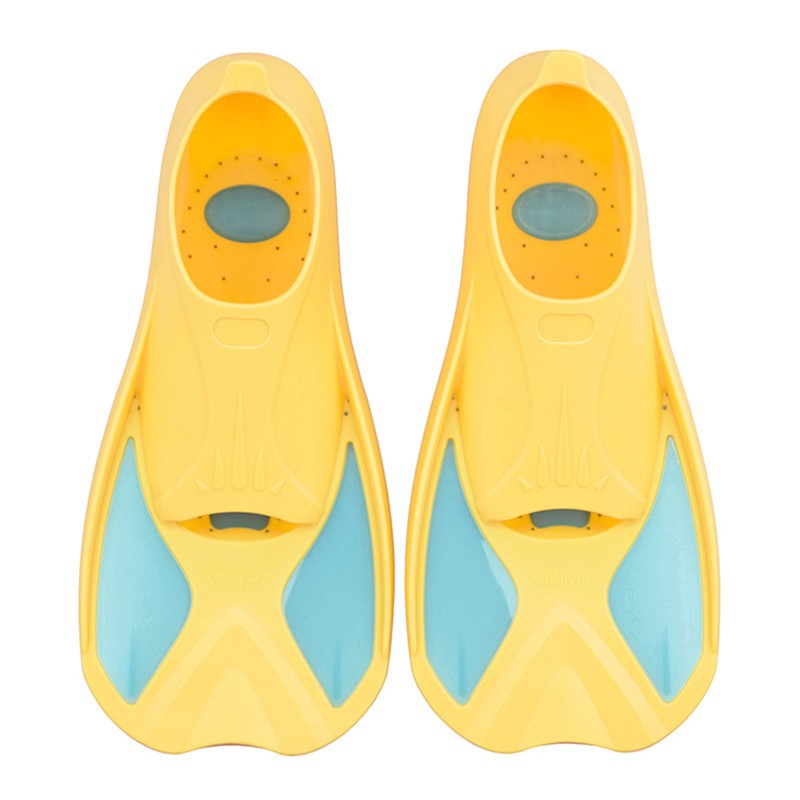 Kids Short Light Swim Fins Flippers for Swimming Snorkeling Training