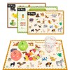KAshack 45 Pack Sticky Disposable Placemats for Baby & Toddlers,Toddler