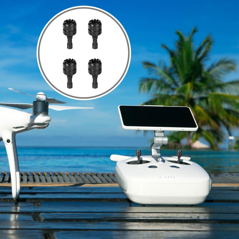 3 Pro/4 Pro Control Sticks, 4pcs Detachable Aluminum Alloy Drone