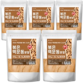 Domestic Roasted Macmundong Powder 300g 5pcs / 국산 볶은 맥문동 가루 분말 300g 5개