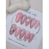 Laura [Handmade Nail Tips] Emily Nail - Stiletto / 로라