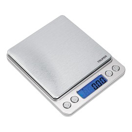 Truper BASE-05B, Báscula digital de precisión capacidad 500g apagado automático