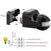deleyCON 4 x Infrared Motion Detector Surface-Mounted Wall Mounted Indoor