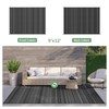 GENIMO Outdoor Rug for Patio Clearance, 9'x12' Waterproof Camping Mat,