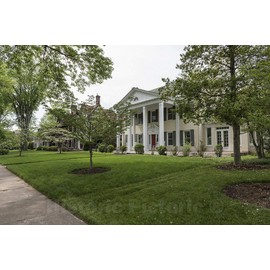 Historic Pictoric Huntington, WV Photo - Fine Homes in The 1000 Block of 13th Street in Southside Huntington, WV - 12in x 8in