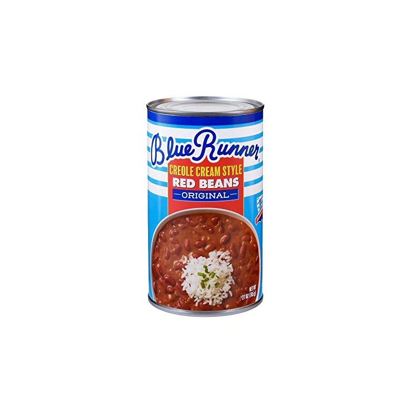 Blue Runner Creole Cream Style Red Beans 27 Ounce (Pack