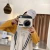 YGCHEN Women's Handbag Camera Shape Shoulder Bag 90s Bag Retro