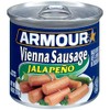 Armour Star Vienna Sausage, Jalapeno Flavored, Canned Sausage, 4.6 OZ