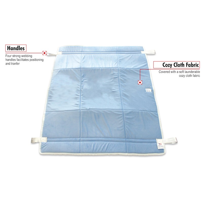 Skil-Care TLC Positioning Pad with Hook & Loop, 48x40 Inch