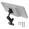 xik Aluminum AMPS Mount for 7-11" CarPlay Screen, [4-Button Lock][360°