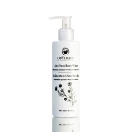 Odylique - Aloe Vera Body Wash - Organic Body Wash - Free From SLS & Parabens – For Sensitive Skin (200)