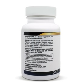 Human Vitae Vitamin D3 5000 IU - 60 Softgel Capsules for Immune Support and Bone Health