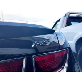 Avery Camaro RS Emblem Overlays, Vinyl Camaro RS Black-out Decals, Camaro RS Stickers