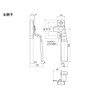 中西 Industrial Open Window kamurattihandoru R SUS – 685r