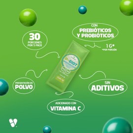 P-Biot Probióticos y Prebióticos 6 Sobres