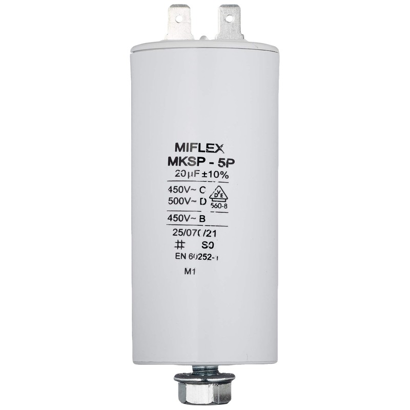 Starting Capacitor Motor Capacitor 0.68μF - 200μF 450V; Miflex, 0.68uF
