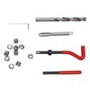 15 Pcs Thread Repair Tool Kit M10x1.25mm Metal Threaded Inserts