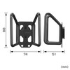 Tajima SFKHI-ML Safety System, Detachable Tool Holder, High Strength Steel,