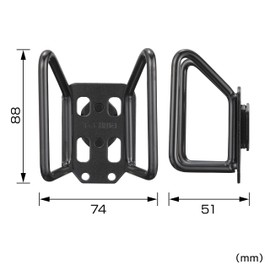 Tajima SFKHI-ML Safety System, Detachable Tool Holder, High Strength Steel, Level, Easy to Put on and Take off from the Belt, Easy to Reassemble the Waist Tools, Just Choose the Tool You Use, Reduce the Burden on Your Waist, Prevent Tools from Falling