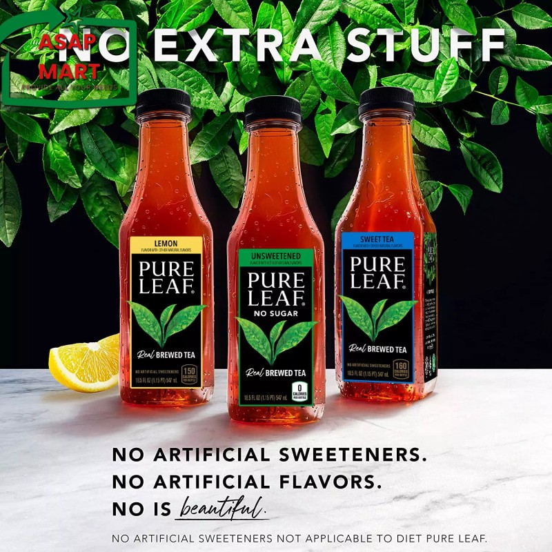 Pure Leaf Iced Tea, Extra Sweet, Real Brewed Tea, 18.5