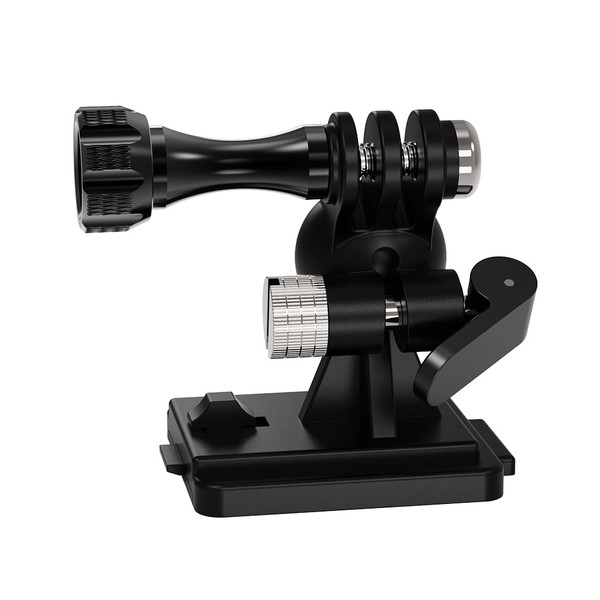 CS PRIORITY Universal-Helmhalterung aus Kunststoff, 17 mm, Kugelkopf, Schnellverschluss, Sportkamera,