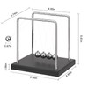 QLKUNLA Newtons Cradle Balance Balls Science Physics Gadget Desktop Decoration