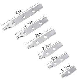 50 Pieces Brooch Pins Safety Pin Brooch Pins Clasp Back for Jewellery Making Corsets Craft Projects DIY Crafts 15/20/25/30/35/40mm Silver