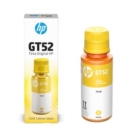 HP Botella de Tinta Amarilla HP GT52 Original (M0H56AL) Compatibilidad DeskJet GT 5800 series, Ink Tank 100 / 300 series, Ink Tank Wireless 400 series, Smart Tank 500 series