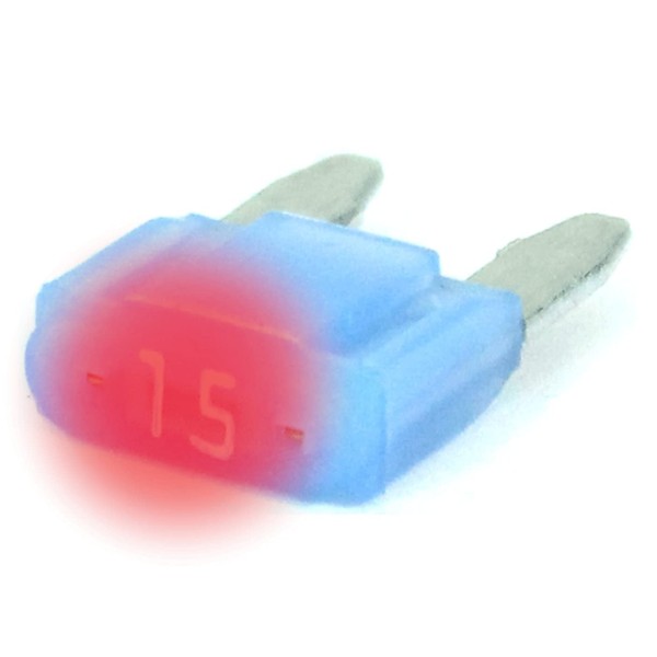 LED Status Mini Car Fuses Blade Fuses TFNL0 Set 3A