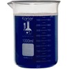 Karter Scientific 1000ml Beaker, Low Form Griffin, Boro. 3.3 Glass,