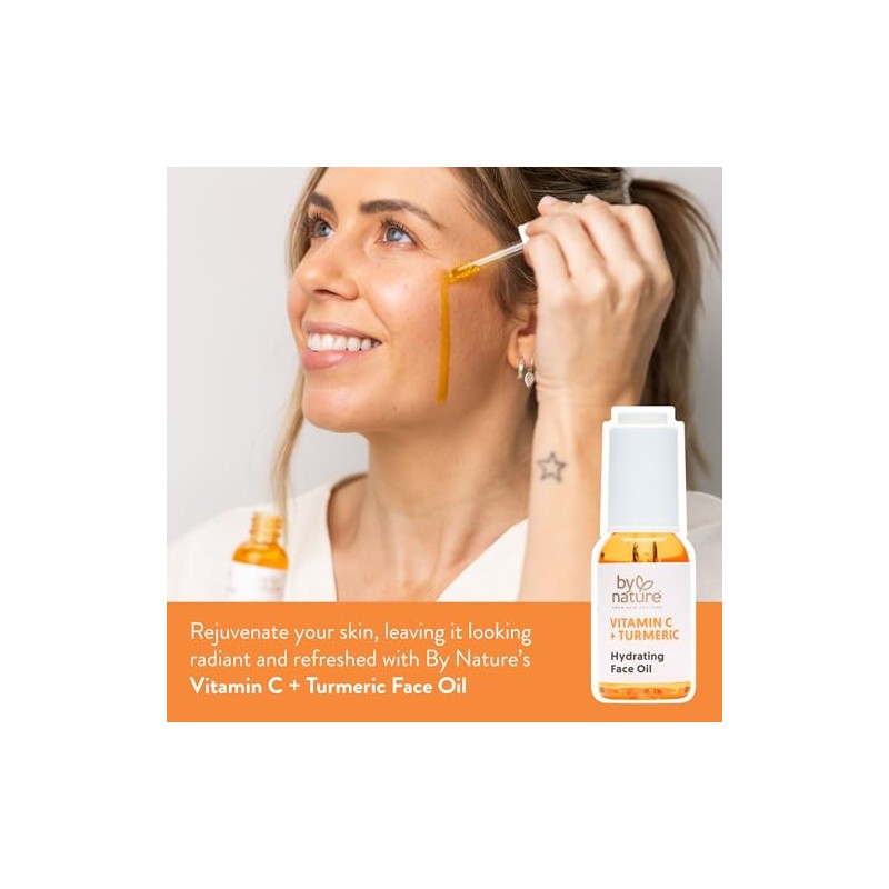 By Nature Aceite Facial Iluminador E Hidratante - Aceite De