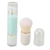 Capsule Makeup Brush Double Ended Telescopic Powder Brush Travel Size