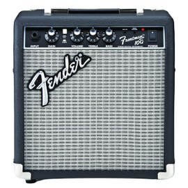 Fender Frontman 10G Guitar Amp, 10 Watts, with 2-Year Warranty, 6 Inch Fender Special Design Speaker, 5.75Dx10.25Wx11H Inches