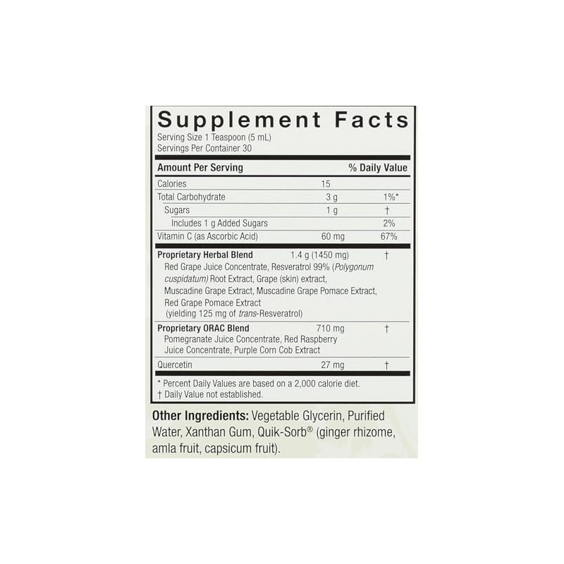 Resveratrol Reserve, 5 oz by Natures Answer
