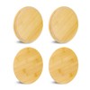 TERESRY Replacement Wooden Lids for Pyrex, Anchor Hocking Glass Containers