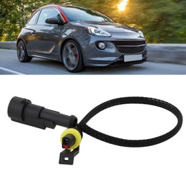eMagTech 2 Stück 1-poliger Öldruckschalter-Kabelbaumstecker für die Automobilpipeline Wasserdichter Anschlussstecker Kompatibel mit Opel